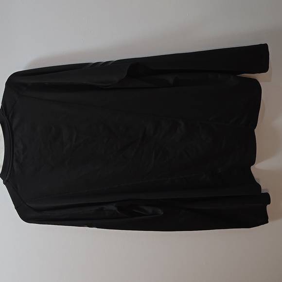 Adidas Men's Alphaskin Climalite Black Long Sleeve Tee XL - Picture 5 of 6